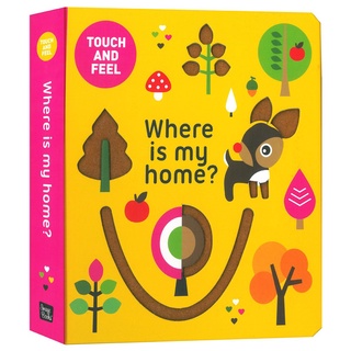 [Đồ chơi cho bé] Bộ sờ chạm Touch and Feel - Where is ....?