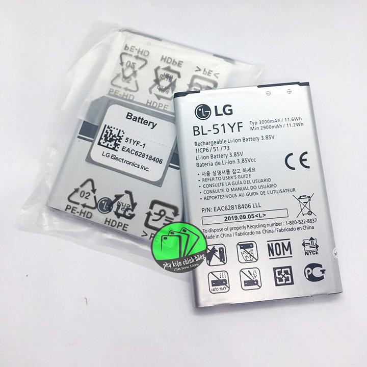 Pin LG G4 ( BL-51YF) 3000mAh Chính hãng, nguyên SEAL- Hàng Công ty Xịn