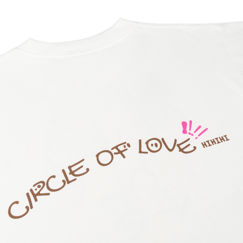 Áo Thun POPPOP ONE LOVE T-SHIRT WHITE