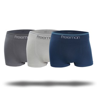 Combo 3 quần dệt - boxer nam freeman 6512