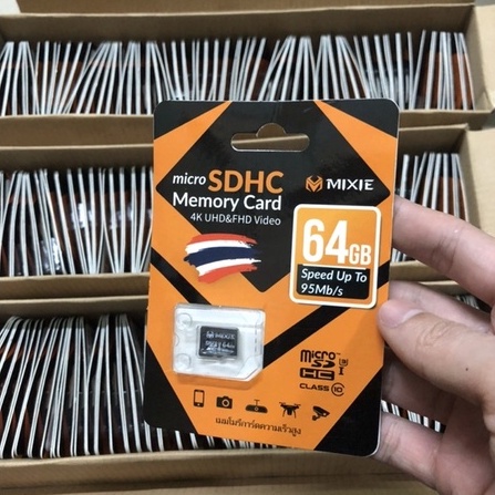 Thẻ Nhớ 64GB MIXIE Micro SD - Thẻ nhớ cho camera - Hàng chính Hãng