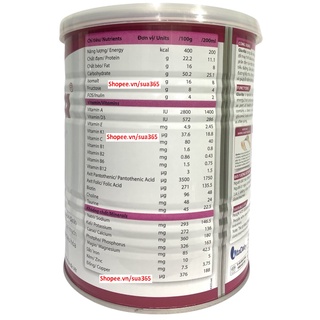 Sữa Gluvita_400g - ( Dành cho người tiểu đường ) - Date Luôn Mới