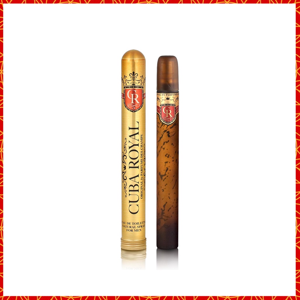 Nước hoa nam Cuba ROYAL chính hãng Pháp 35ml - Ngọt nhẹ,ấm nồng,thơm lâu