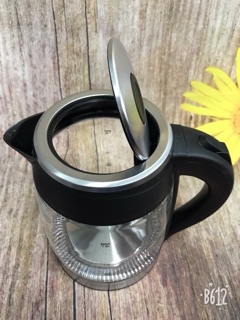 Ấm siêu tốc thủy tinh L&L EJK418BLK 1.8L