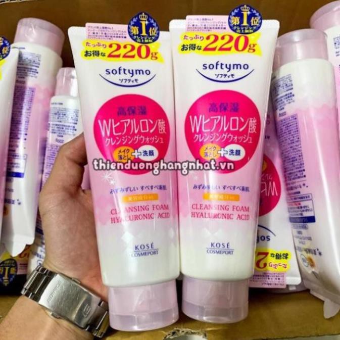 [ HÀNG AUTH] Sữa Rửa Mặt KOSE Softymo Nội Địa Nhật | SRM KOSE Collagen, White, Hyaluronic Acid 220g | BigBuy360 - bigbuy360.vn