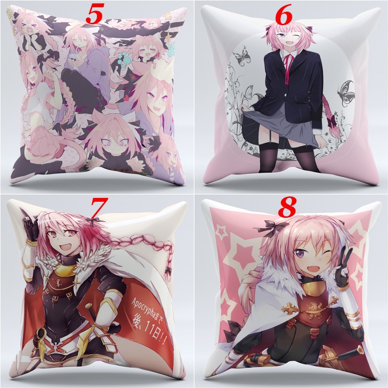 Vỏ Gối Polyester Một Mặt In Hình Astolfo Trang Trí Nhà Cửa/Xe Hơi