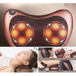 Gối Massage 8 Bi hồng ngoại