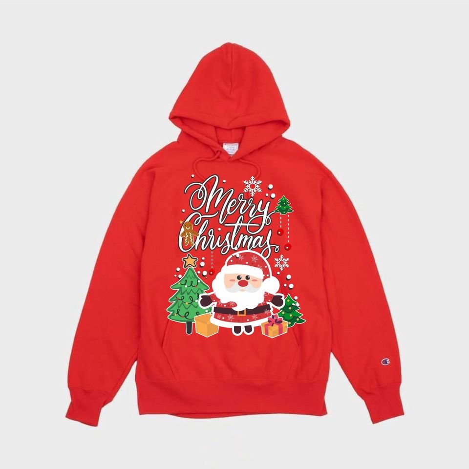 Áo Hoodie Noel in hình Giáng sinh
