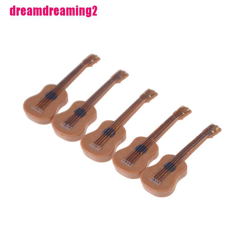 Đàn Guitar Đồ Chơi Dễ Thương Cho Nhà Búp Bê