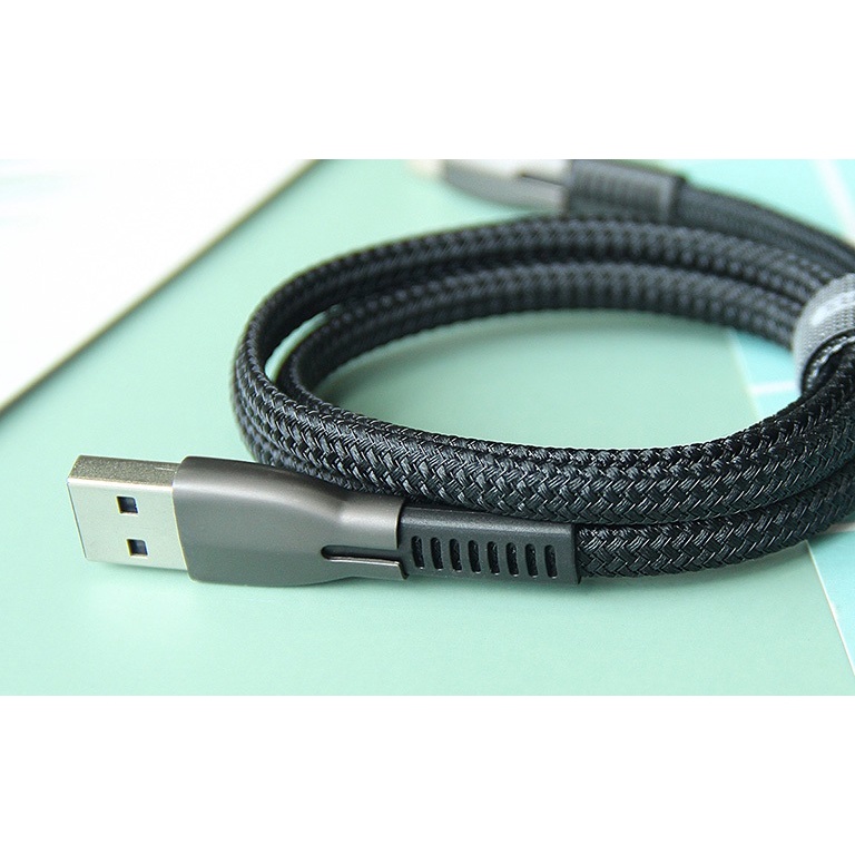Cáp Sạc Nhanh Remax RC - 159 Bọc Dù , Cáp Sạc Chính Hãng Cho Lightning Và Type C Dài 1m - Nhacuamin