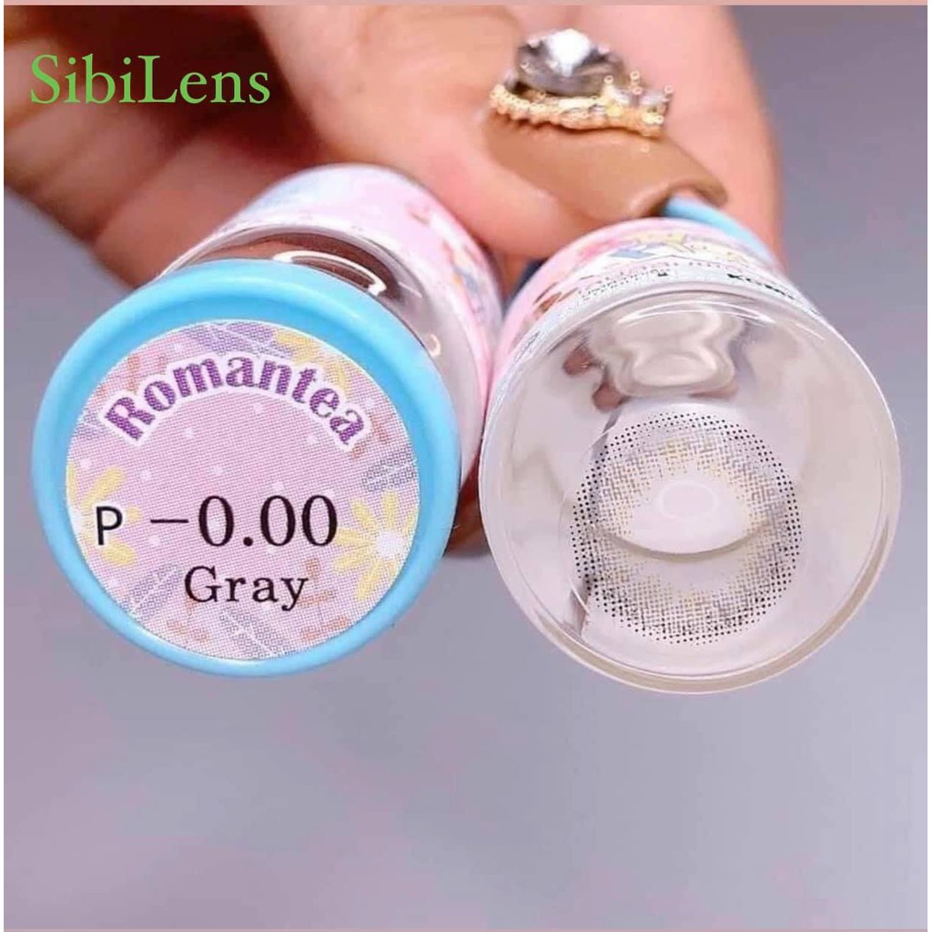 Lens 𝗥𝗼𝗺𝗮𝗻𝗧𝗲𝗮 𝗚𝗿𝗮𝘆 - Lens Chuẩn Thái  - Cam Kết Chính Hãng