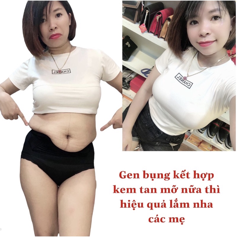 Quần nịt bụng dưới thon gọn nâng mông chất thun co giãn chống quận