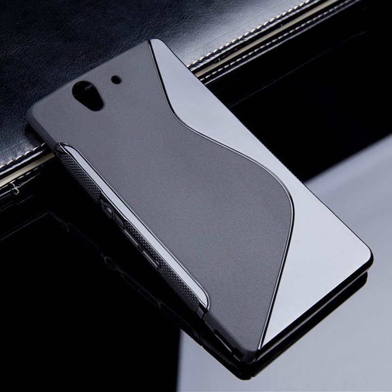 Ốp lưng Sony Z L36H dẻo dày đen