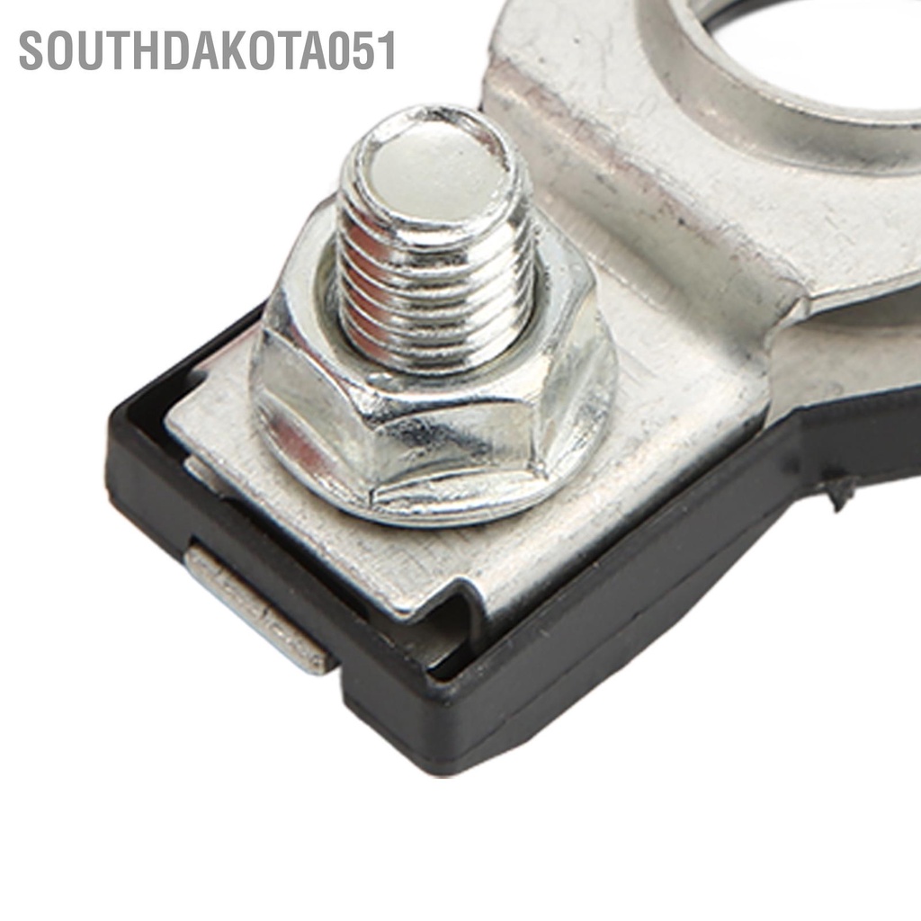 Southdakota051 2pcs Positive Negative Battery Terminal Set 243407F000 243407F001 Car Cable Connector Clamp Replacement for INFINITI