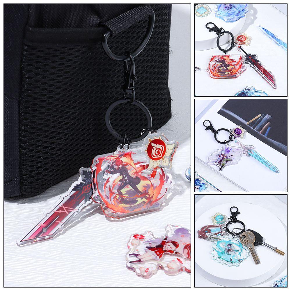 ESPO Móc Khóa Acrylic Hình Anime Nhật Bản Dễ Thương
