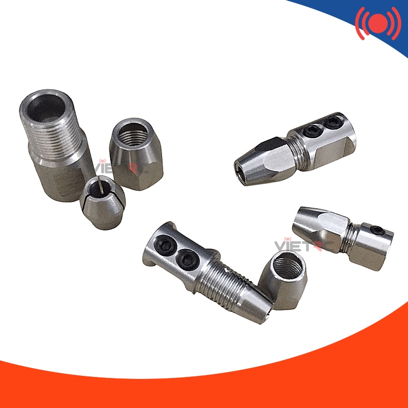 Ốc siết cáp 3.17-3.17, 3.17-4, 4-3.17, 4-4, 5-3.17, 5-4.76, 5-4mm để chế tàu/cano điều khiển từ xa