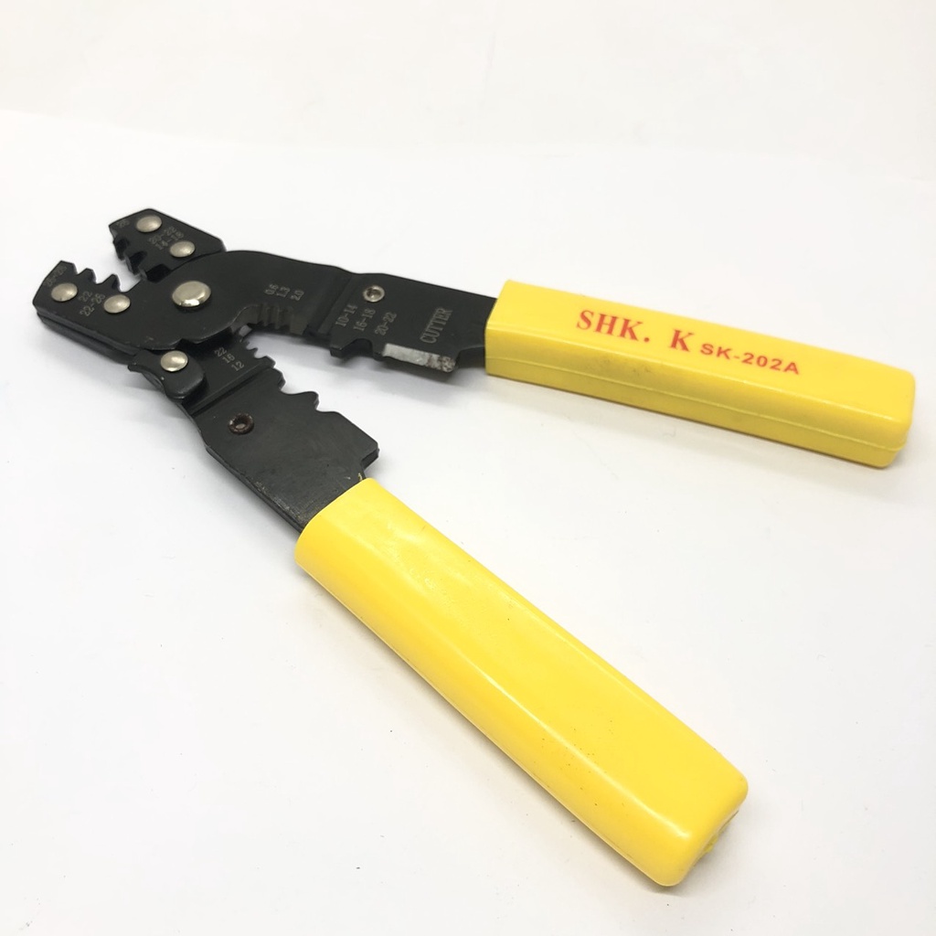 Kìm bấm đầu Cos dây điện cao cấp SK-202A - Điện Việt