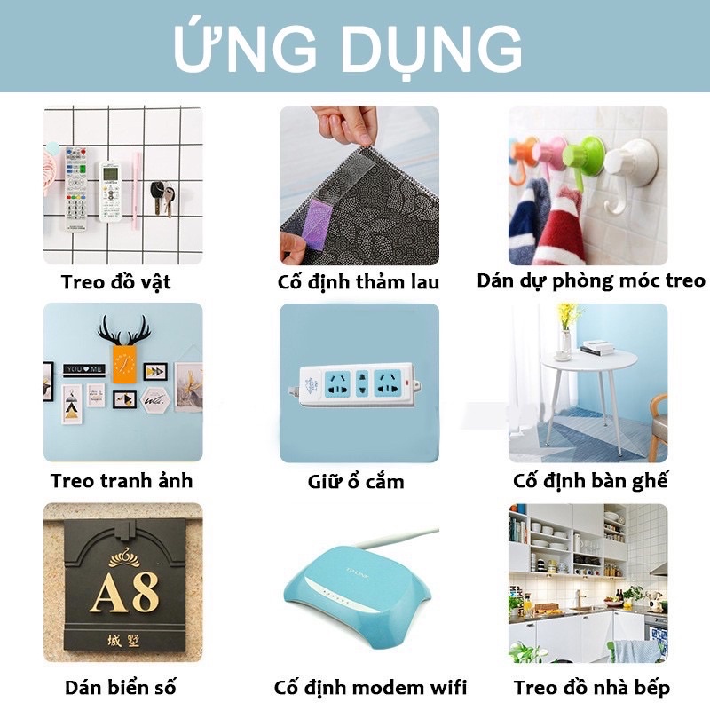 Cuộn 5m băng dính Nano 2 mặt đa năng trong suốt, bản to 3cm siêu dính trên mọi bề mặt