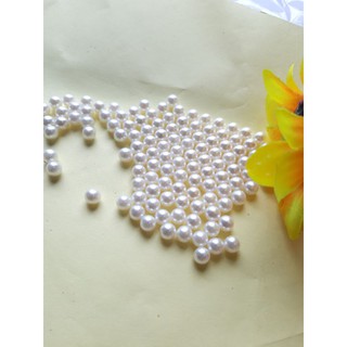 set 100 hạt không lỗ 6mm dùng cho dụng cụ bấm hạt