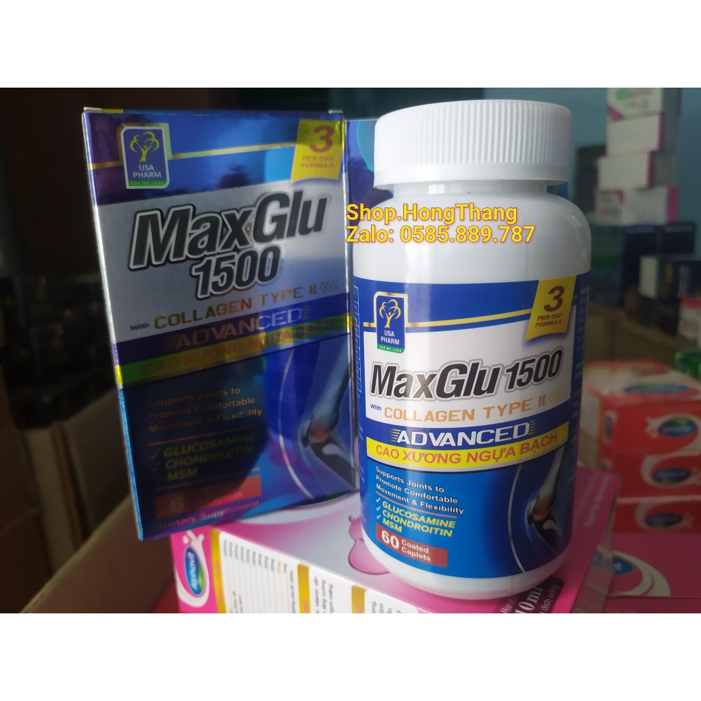 MaxGlu 1500 hỗ trợ xương khớp