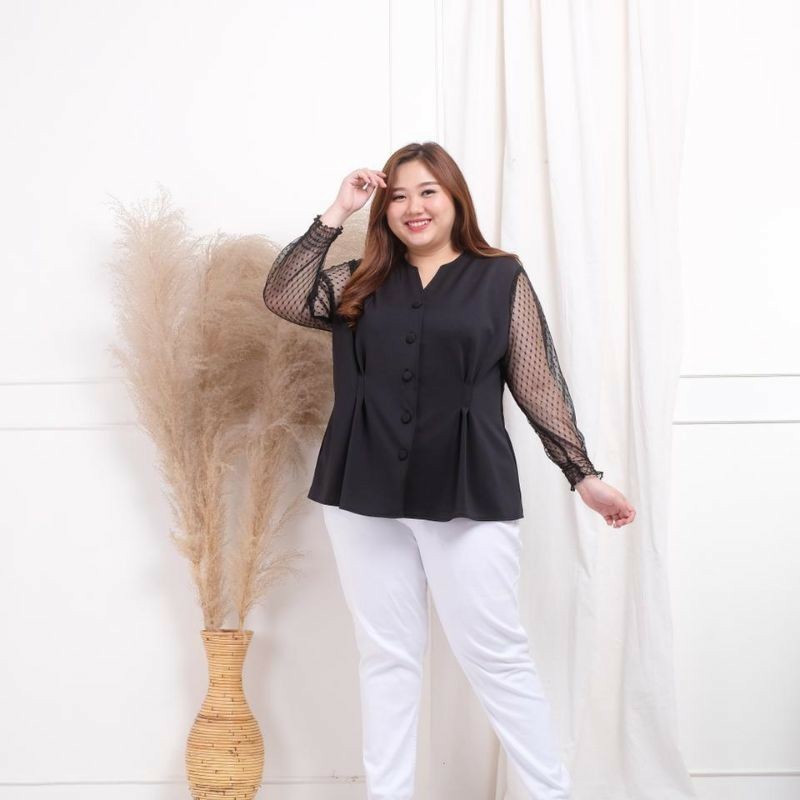 Áo Blouse Size Lớn Georgina Jumbo (1649-Ds)