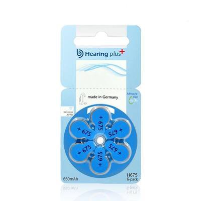 Pin trợ thính Hearing plus A10/P10/H10, H312, H13, H675