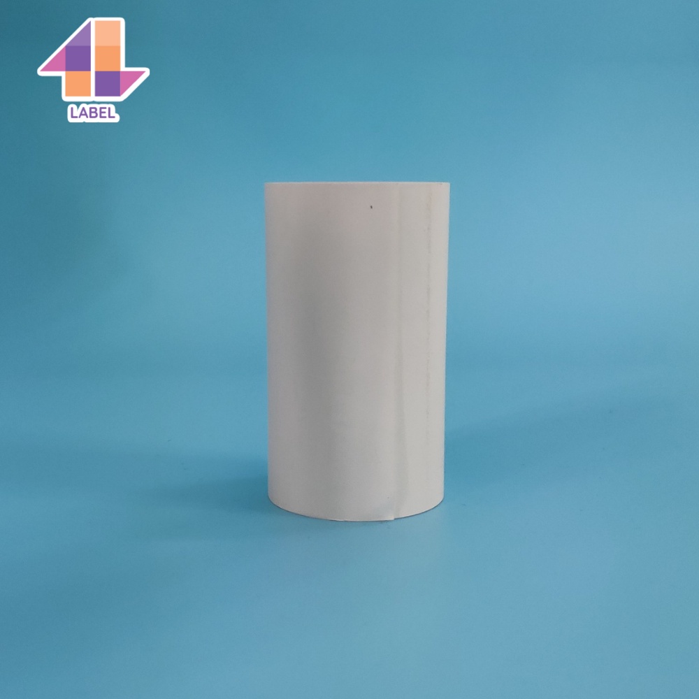 Giấy In Nhiệt 4B Label K80mm x 45mm In Rõ Nét Có Màng Bọc Vàng Chóng Nước Và Ánh Sáng Đảm Bảo Chất Lượng Giấy