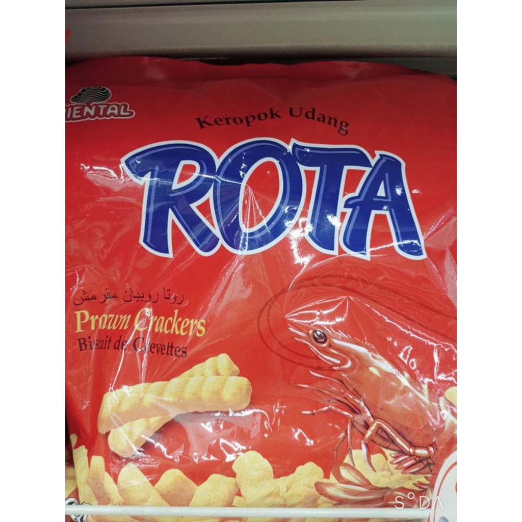 Bánh Snack tôm Rota Oriental 112G (8 Gói x 14G)