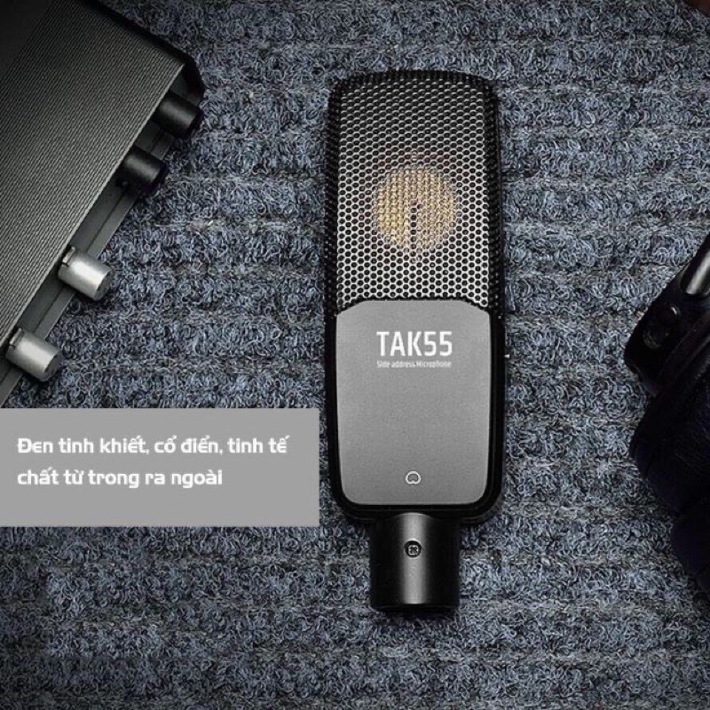 Mic thu âm siêu cao cấp Takstar Tak55 thu âm livestream chuyên nghiệp cho phòng thu
