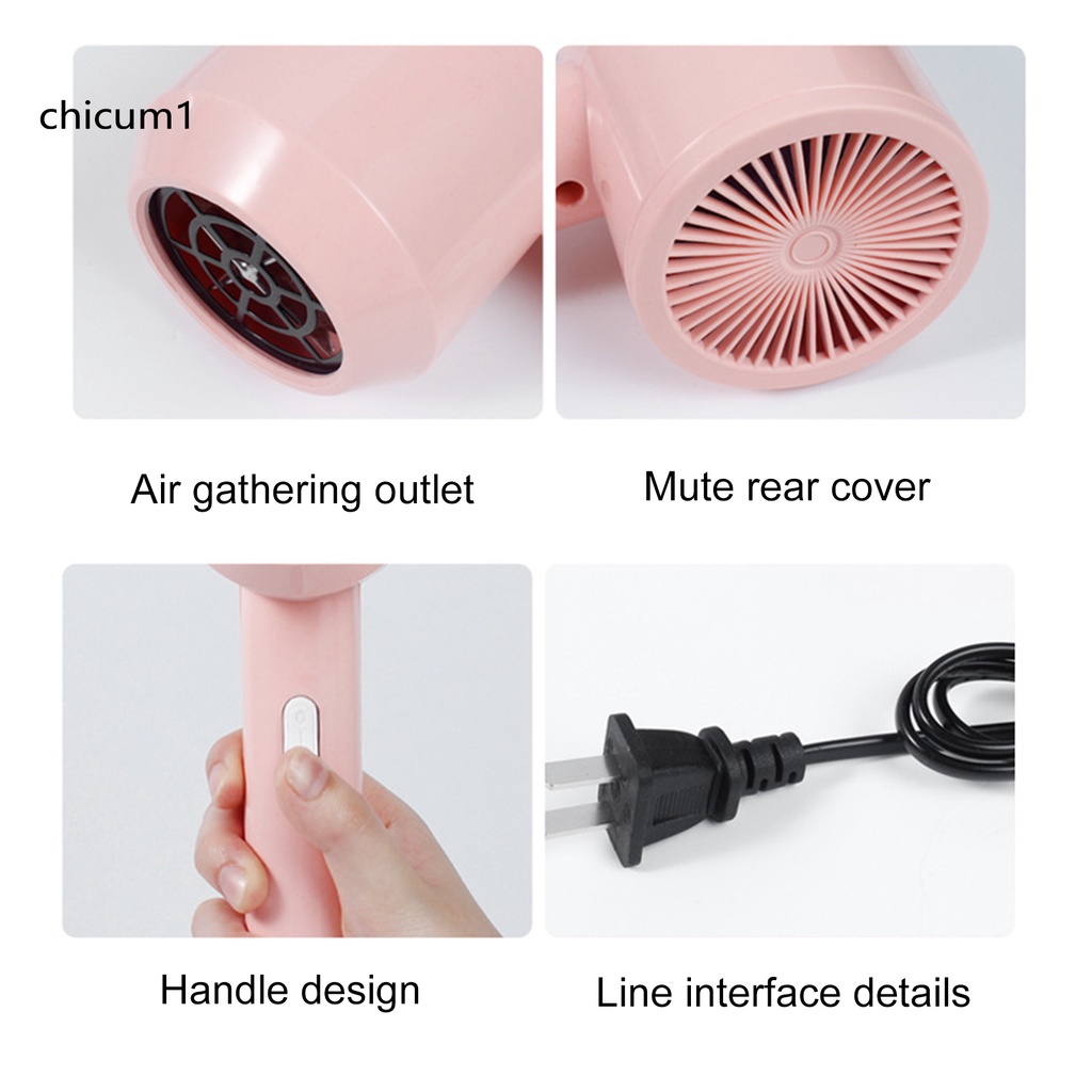 [Hàng mới về] Máy sấy tóc CC EHD cầm tay không gây tiếng ồn tạo kiểu tóc nhanh chóng tiện dụng cho nữ