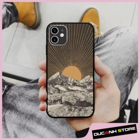 Ốp lưng iphone SAMSUNG hình rising sun collage art minimalism đẹp ốp dẻo  cho các dòng iPhone PAP20211128