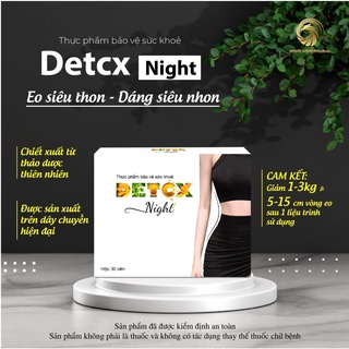 Detox Night giảm mỡ bụng chuyên sâu - Hàng Chính Hãng bao check mã vạch - Bác sĩ Hạnh