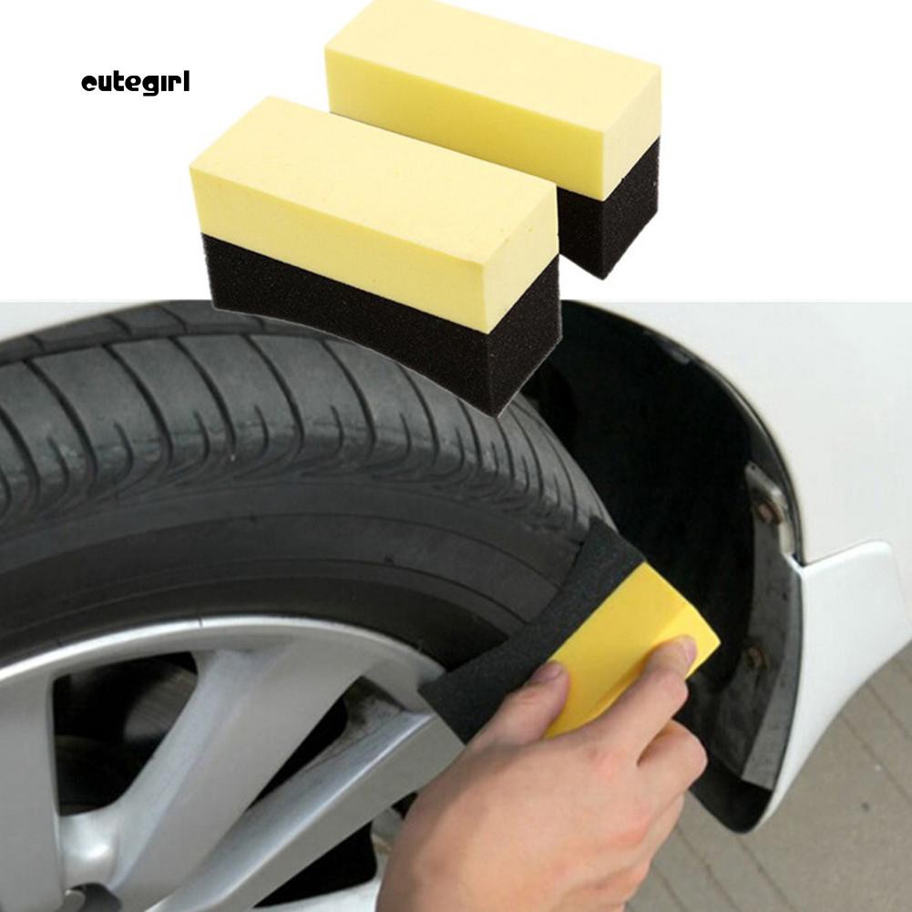 Bộ 2 Mút Đánh Bóng Bánh Xe Ô Tô Tiện Lợi