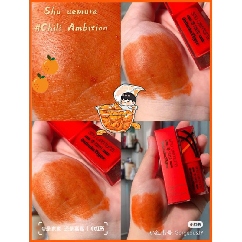 son Shu Chili Ambition Tokyo vỏ đỏ