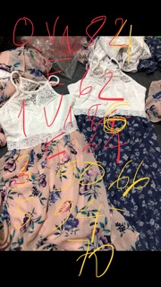 Đâm 2d yếm ren hoa nữ by&by