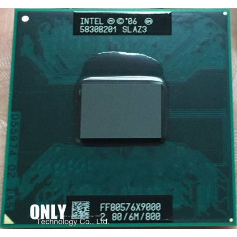 intel core 2 extrem x9000 cho laptop