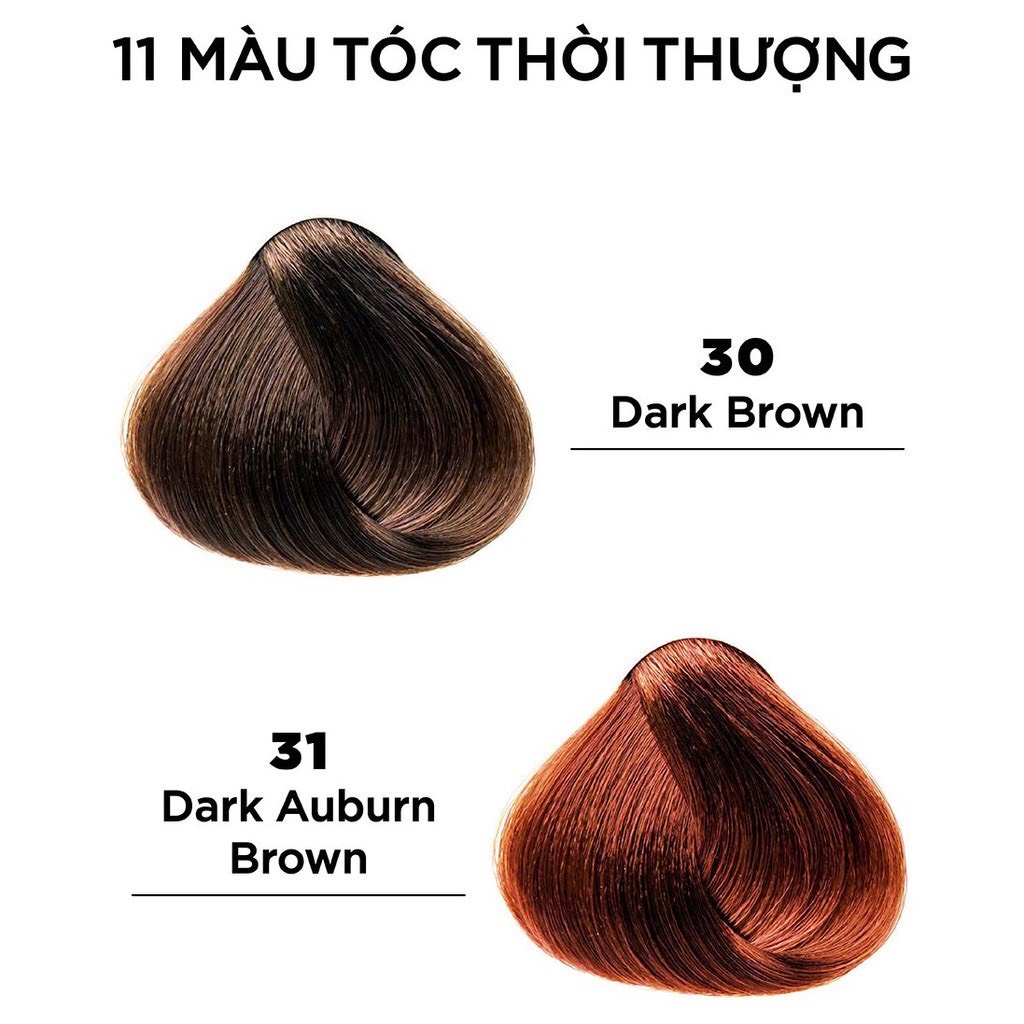 Combo 2 hộp Nhuộm Tóc Thời Trang 3D Revlon Colorsilk 3D 120ml