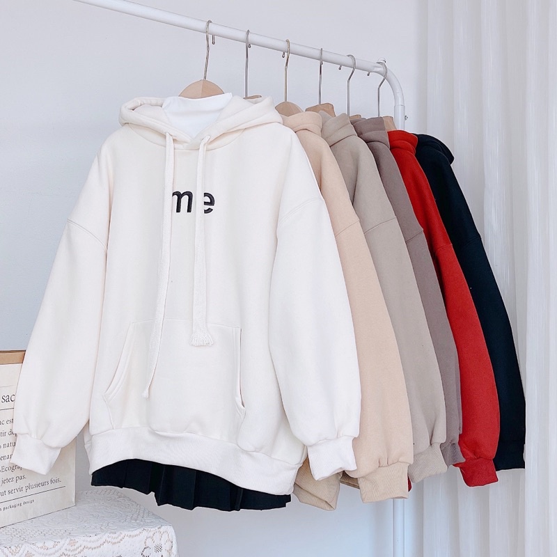 hoodie thêu chữ Me | BigBuy360 - bigbuy360.vn
