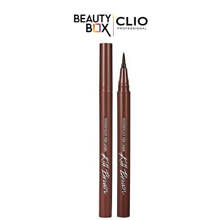 Viền Mắt Clio C Waterprf Pen Liner Kill Brwn Orignl 0.55ml