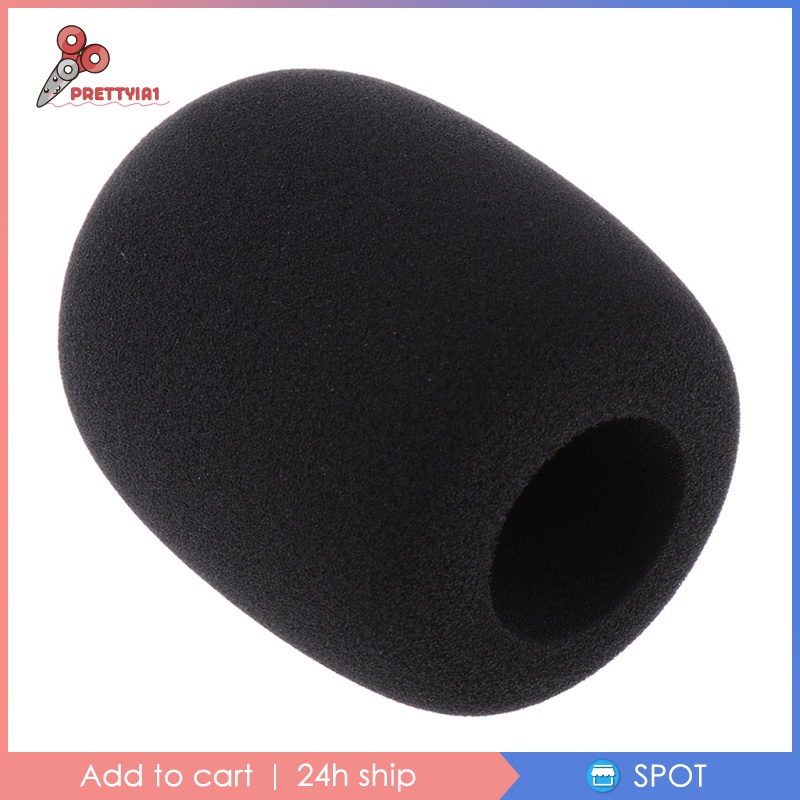 Vỏ Xốp Bọc Đầu Micro Đường Kính 5cm Kích Thước Lớn Tiện Dụng Cho Micro Thu Âm Prettyia1