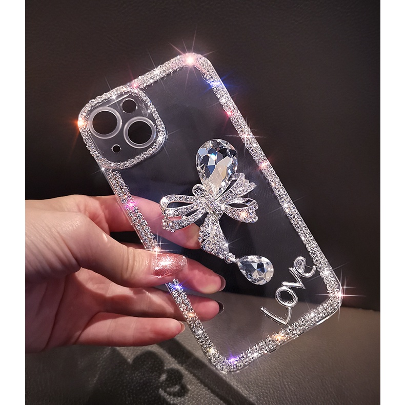 Ốp Điện Thoại Họa Tiết Kim Cương Cho Samsung Galaxy S23 A14 M53 M33 M23 M13 A73 A53 A33 A23 A13 A72 A52s A52 A43 A32 A22 A12