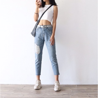 QUẦN JEANS RÁCH ĐÙI