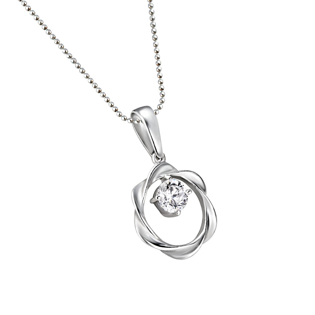 Mặt dây chuyền Bạc đính đá CZ PNJSilver XM00K000032