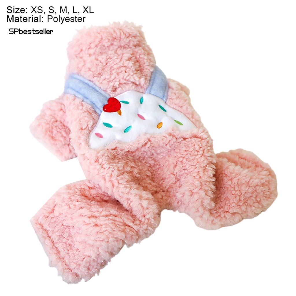 Bộ Áo Liền Quần Thời Trang Mùa Đông Dành Cho Cún Cưng