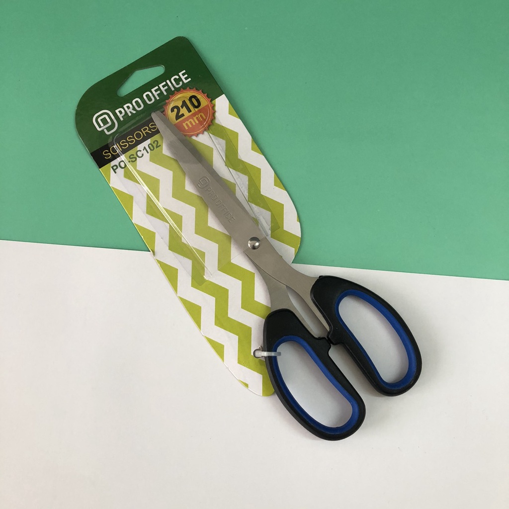 Kéo văn phòng Pro Office POSC101/POSC102 - dòng sản phẩm giá rẻ / chất lượng - vpp Quế Anh