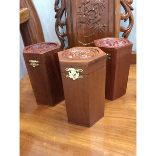 Hộp đựng Trà gỗ Hương cao cấp