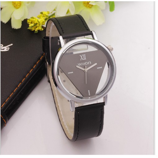 Đồng Hồ Unisex Tam Giác Wilon Dây Da WN02 Thời Trang | BigBuy360 - bigbuy360.vn