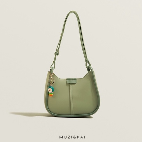 🌸Hàng Order🌸 Túi Xách Muzi&kai Chính Hãng Da Trơn Khóa Kéo Quai Da Đeo Kèm Móc Trang Trí Sang Chảnh Nữ Tính 🌸 Quảng Châu
