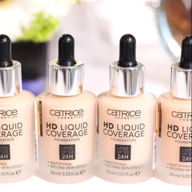 Kem nền Catrice HD Liquid Coverage 30ml Đức