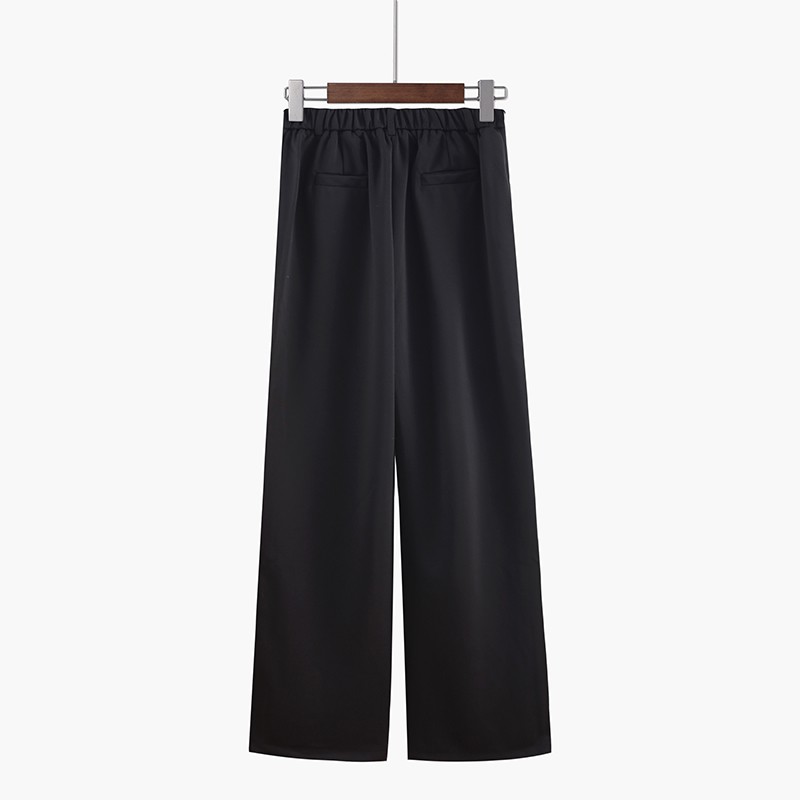 NUZIRO  Quần Dài Nữ Ống Rộng Thời Trang Hàn Quốc